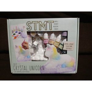 STMT Simple Trendy Modern Touch D.I.Y. Grow & Paint Crystal Unicorn New